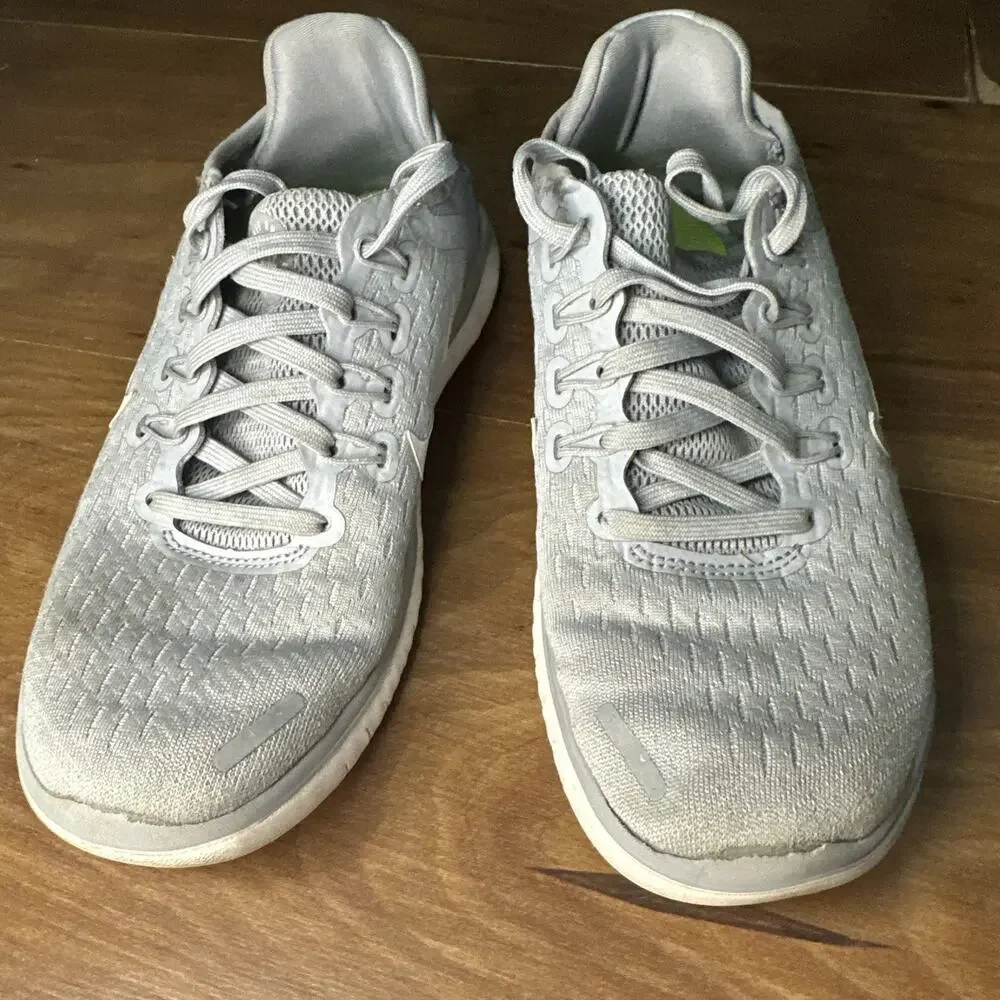 Nike Free RN 2018 Running Shoes Wolf Gray, Size 5 (942837-003)